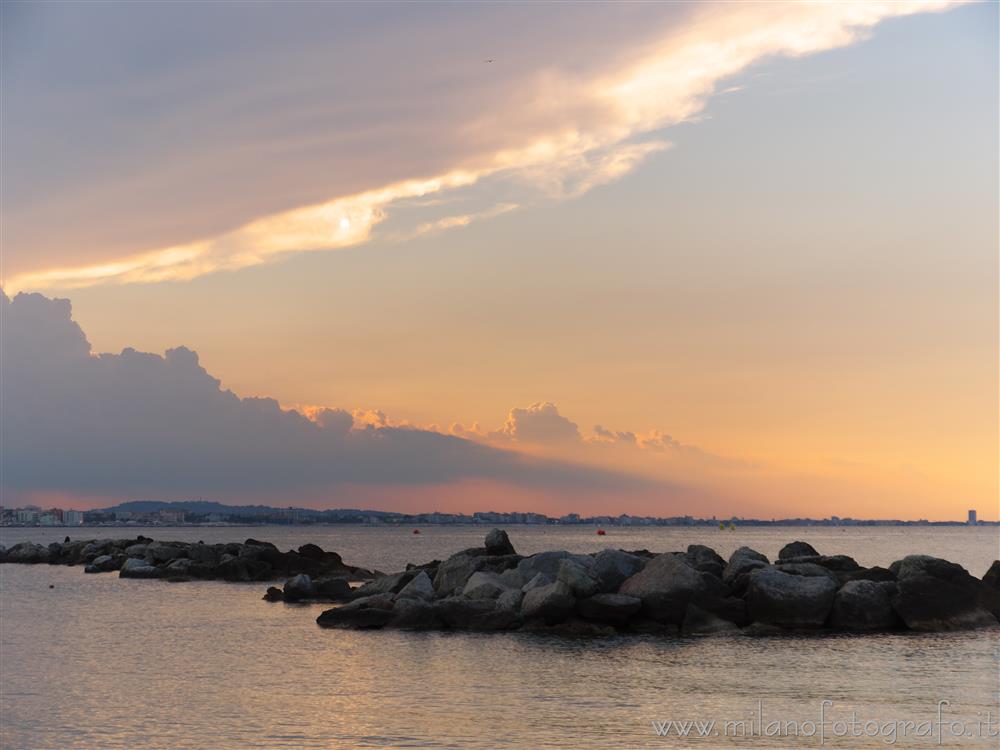 Cattolica (Rimini, Italy) - End summer sunset